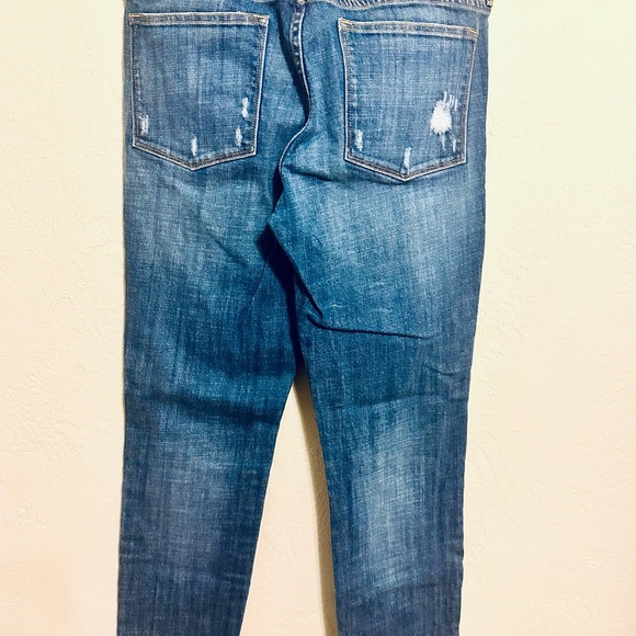 J. Crew Distressed Stretch size 30 EUC Straight Leg Women Jeans - Picture 9 of 10